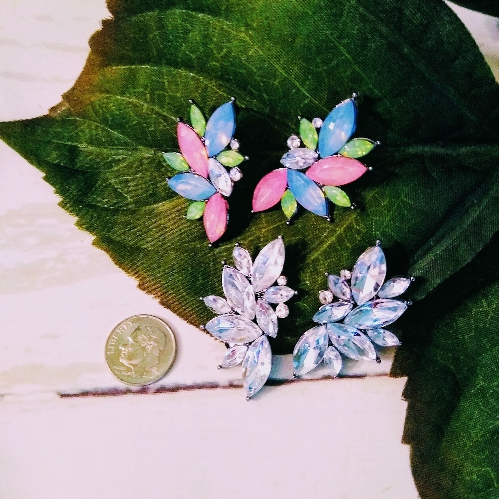 ‼️Crystal Rhinestone earrings